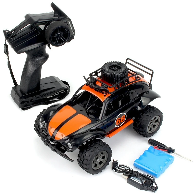 KYAMRC 1:18 2WD Классический Жук Дистанционное управление автомобиль 2,4G RC Гусеничный внедорожный автомобиль багги движущаяся машина дети аккумуляторные автомобили RT