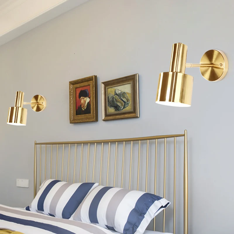 Лофт ретро металлическая водопроводная винтажная настенная лампа с