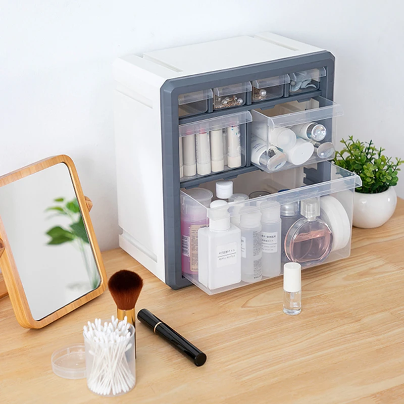 Лидер продаж кухонный пластиковый ящик для хранения мелочей органайзер большой