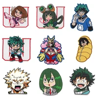 famous japanese anime star embroidered patches iron on little boy appliques for clothes clothes bags shoes decor
