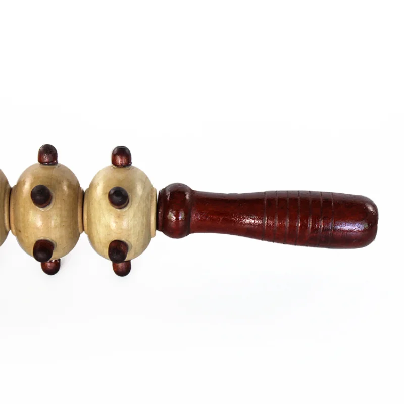 1 шт. деревянная Массажная палочка роликовый массажер инструмент для