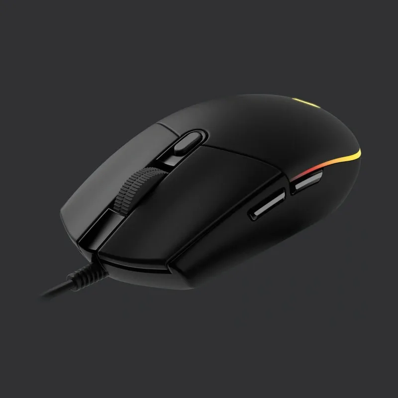 Оптическая игровая мышь Logitech G102 синхронизация света 8000 DPI светодиодный LED 6 кнопок