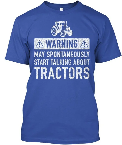 

Tractor Restoration Lover Gift - !warning! May Standard Unisex T-shirt