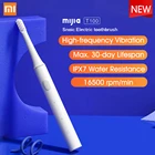 Зубная щетка XIAOMI MIJIA звуковая аккумуляторная, USB-зарядка, водонепроницаемая ультразвуковая автоматическая