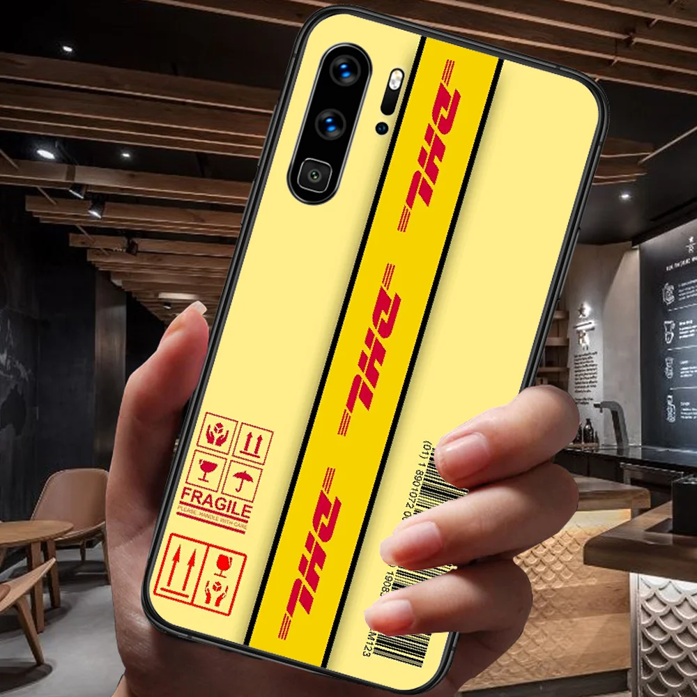 

DHL Express Phone Case For Huawei P Mate Smart 10 20 30 40 Lite Z 2019 Pro black Coque 3D Hoesjes Soft Waterproof Luxury Etui