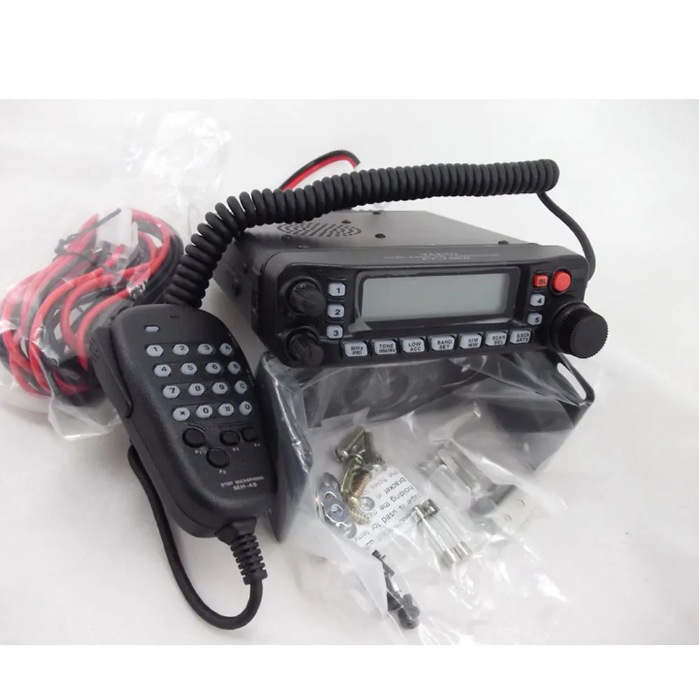 Tanie Obsługi YAESU FT-7900R 50W Wysokiej Mocy Dwuzakresowy Nadajnik FM 2 Metry 70cmMobile Radio Dla Amatorów