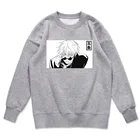 Новинка осени 2021, свитшоты в стиле ретро с аниме, худи с принтом ююютсу, кайсен, мужские толстовки с мультяшным принтом, худи годжо Сатору, модная одежда в стиле Харадзюку