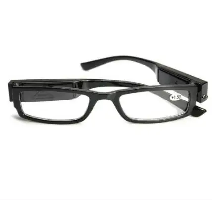 Мужские/женские очки для чтения в оправе светодиодный светильник спальни