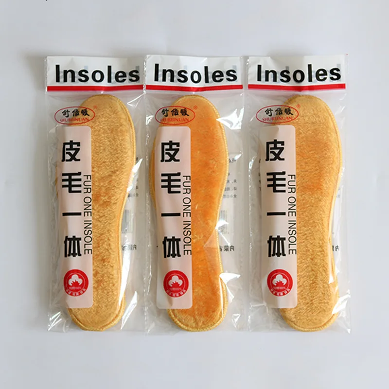 Зимние Утепленные стельки с хлопковой подкладкой имитация шерсти войлока мягкие