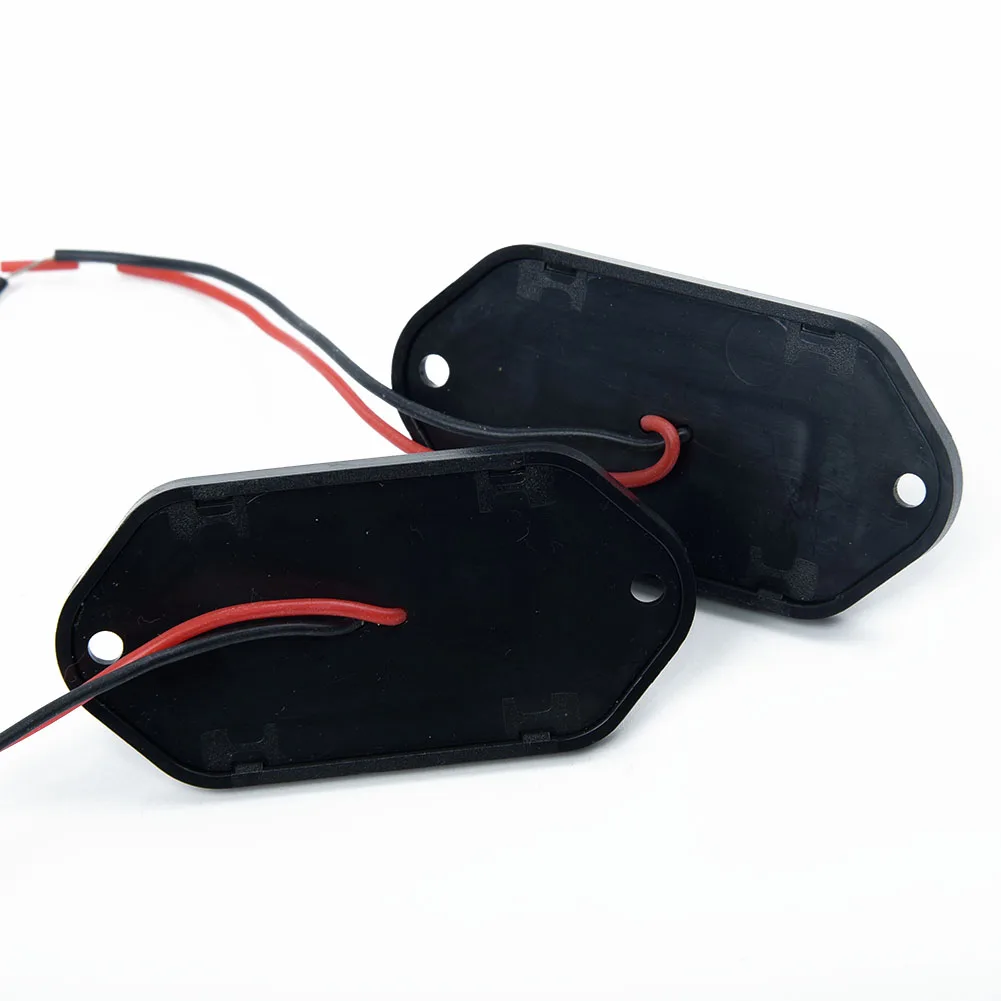 

2pcs Waterproof 6 LED 12V License Plate Light Car Boat Truck Trailer Step Lamp IP65 Vehicle Lights Trailer Lights 10-30V car acc