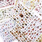 Стикер для ногтей с персонажами Купидона, фигурка, искусство, религия, 3D эффект, водные Стикеры, аксессуары для ногтей, ретуши на ногтях, 1 шт.