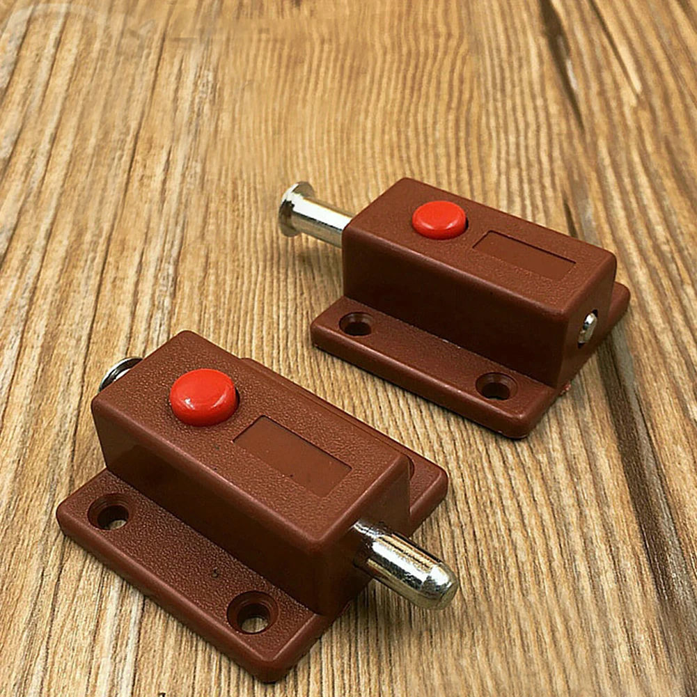 2 шт. дверной болт с открытой пружиной автоматическая защелка Дверная Цепочка для