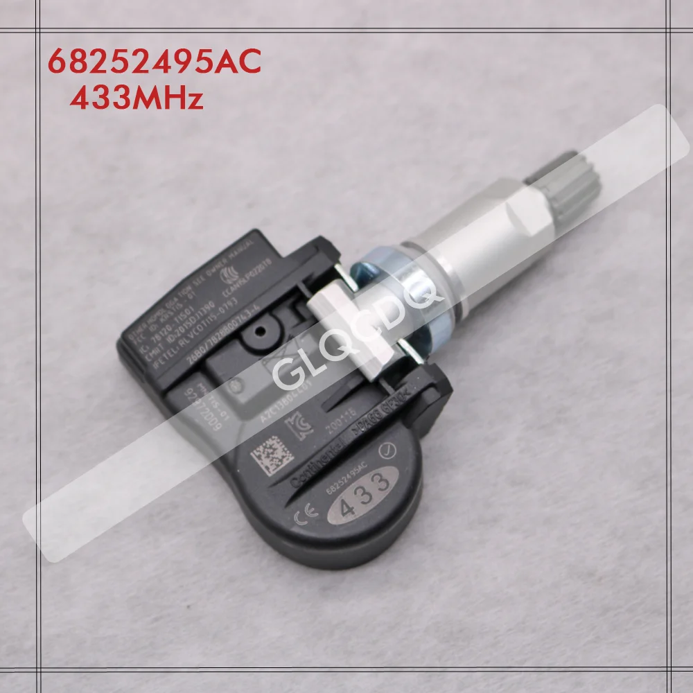 FOR 2016 2017 2018 2019 2020 JEEP GRAND CHEROKEE IV TPMS 433MHz TIRE PRESSURE SENSOR 68252495AC 68252495AA | Автомобили и
