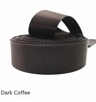 Горячий кофе коричневый 5 метров 20 50 мм нейлоновая лента тесьма DIY руководство