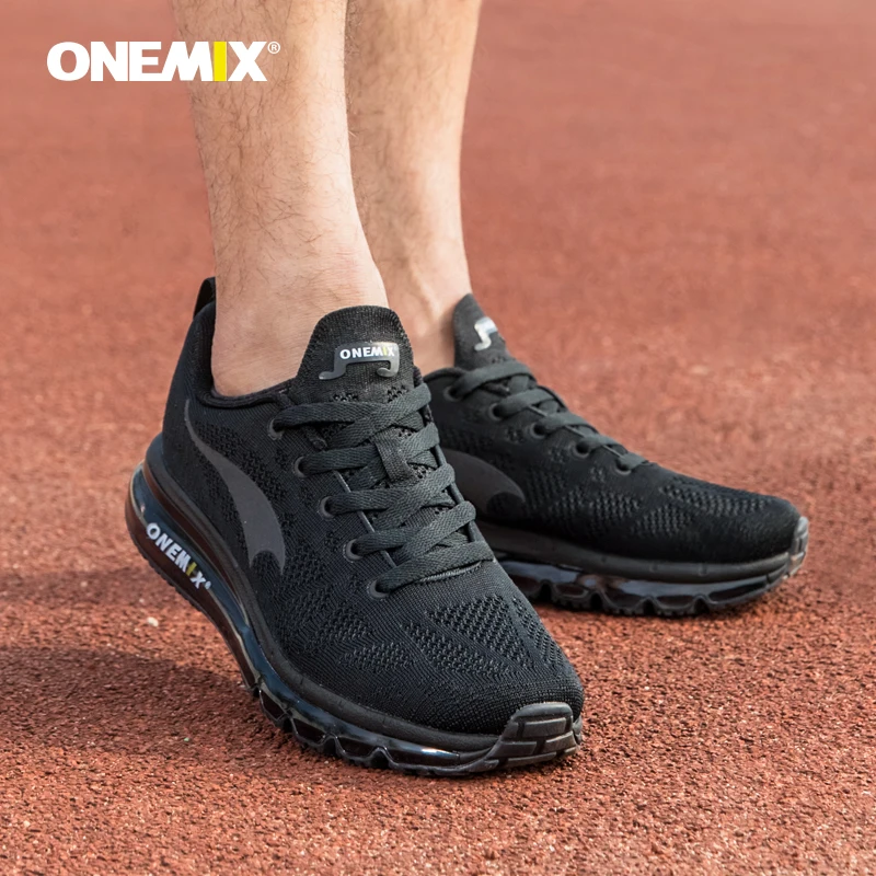 ONEMIX 2022 Men Running Shoes Light Women Sneakers Soft Breathable Mesh Deodorant Insole Outdoor Athletic Walking Jogging Shoes