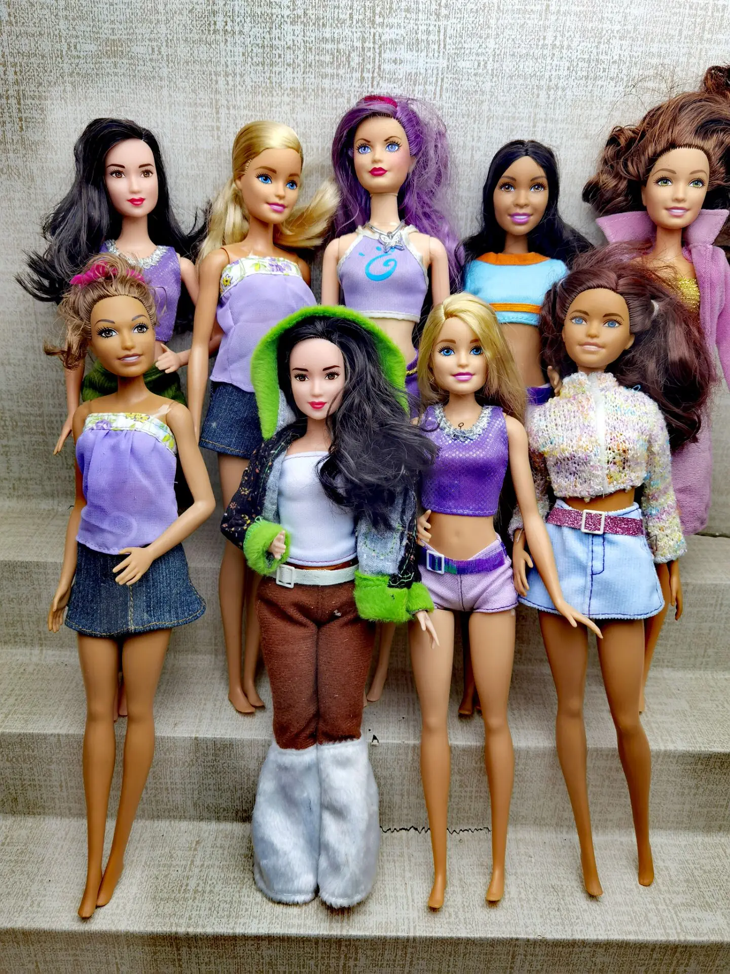 Оригинальная кукла куклы для йоги разноцветные чудо-леди черные женщины 1/6