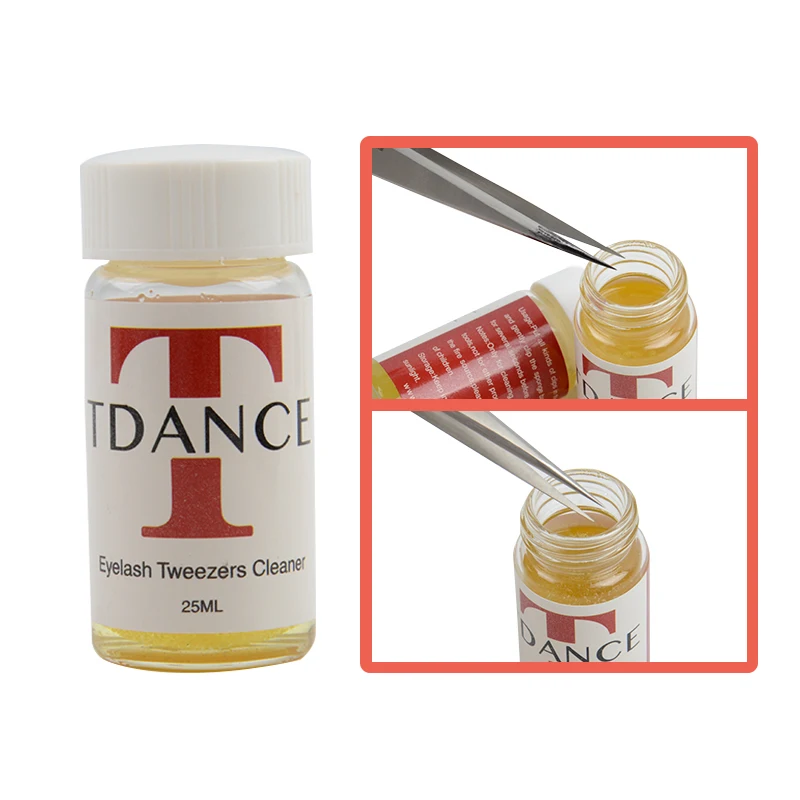 25 г профессиональное наращивание ресниц очиститель для пинцета привнести ваш