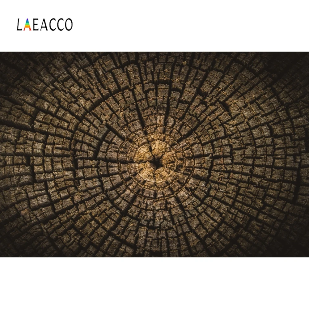 Laeacco трещина Старое дерево пень деревянный портрет десерт фотографические фоны Индивидуальные фотографии фоны для фотостудии