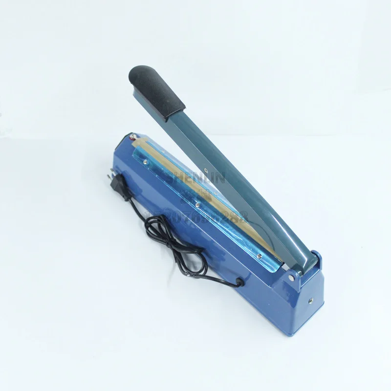 Машина для запечатывания пластиковых пакетов Impulse уплотнитель алюминиевый, оборудование для запечатывания полипропиленовой полиэтиленовой пленки SF300, упаковка в пакет