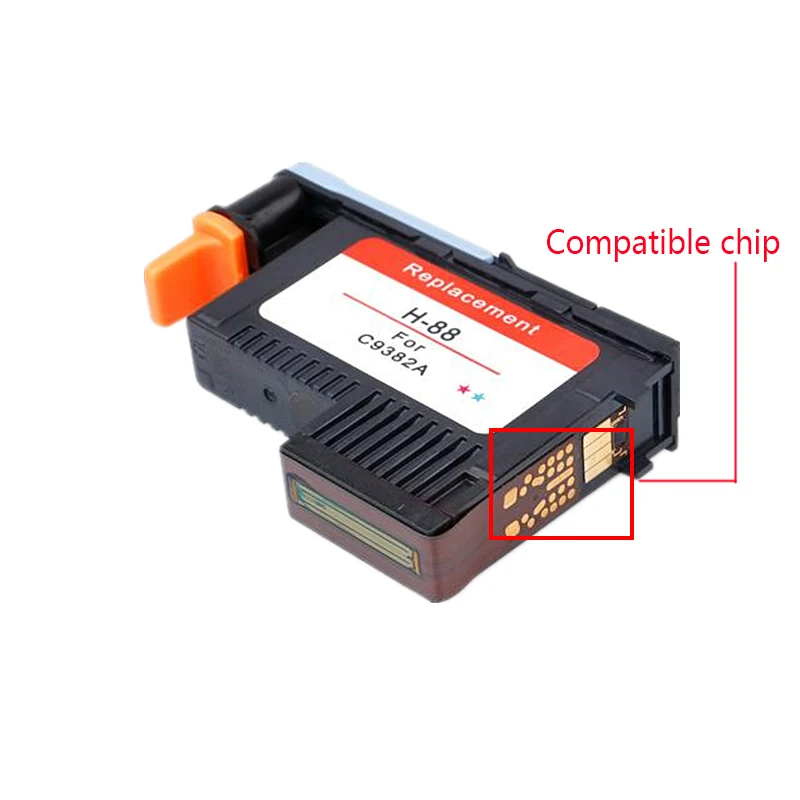Печатающая головка ASW для Hp 88 печатающая HP C9381A C9382A принтера PRO K550 K8600 K8500 K5300 K5400 L7380