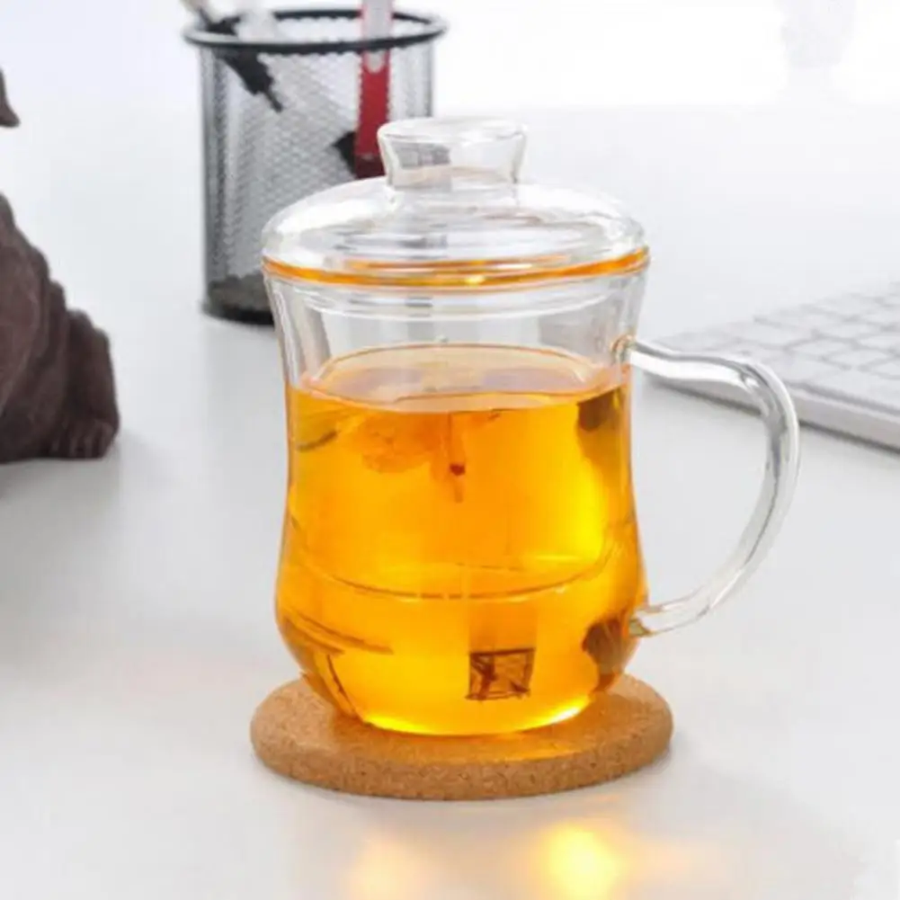 

6Pcs Table Mat Eco-friendly Heat Insulation Wood Cup Coaster for Kitchen Cup Mug Mat Coffee Tea Hot Drink Placemat Kitchen Decor