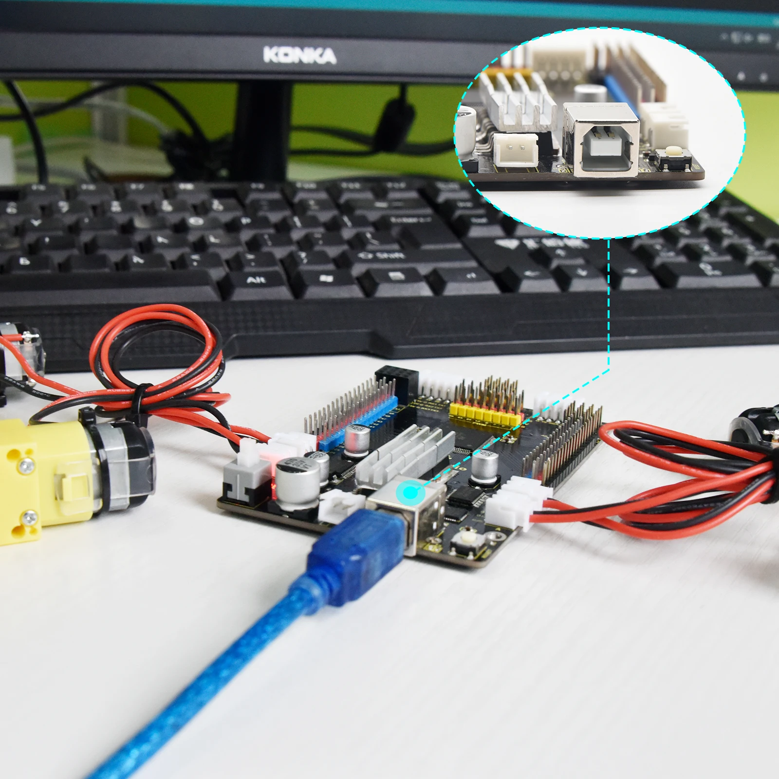 Управляющая смарт-плата Keyestudio TB6612 для Arduino совместима с Mega 2560R3 | Электронные