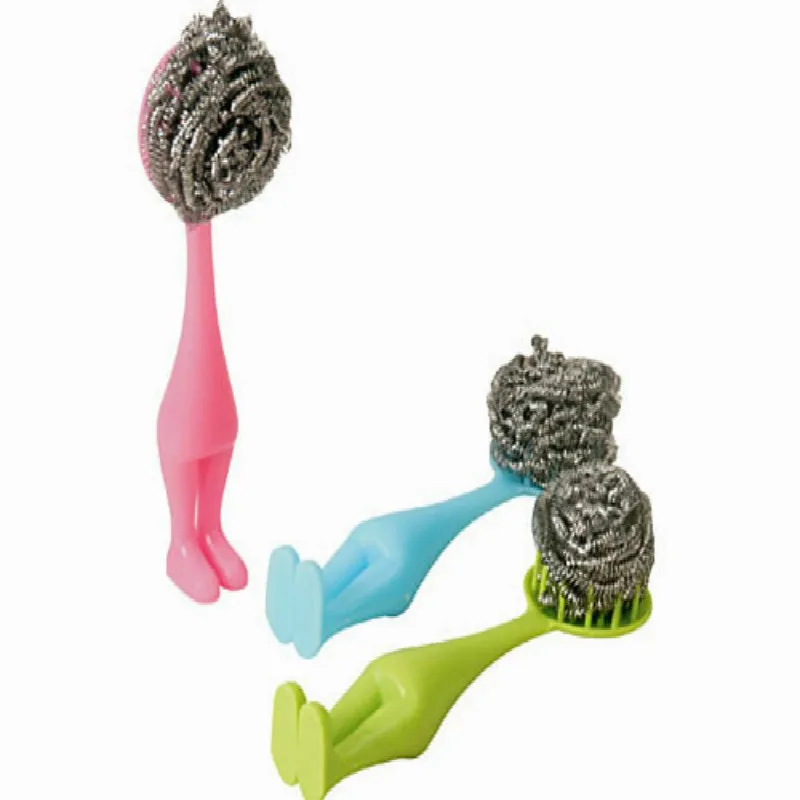 

Инструменты для уборки дома, щетки, инструмент ручной работы с мультяшными персонажами, чистящая щетка из нержавеющей стали с шариками для ...