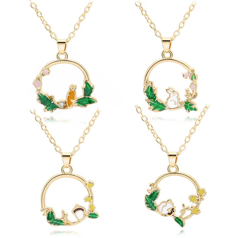 Ожерелье с подвеской в виде замка небе хрустальное ожерелье Хаяо Миядзаки