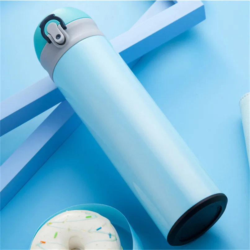 500 мл Термос Бутылка Для Воды Из Нержавеющей Стали Портативная Изолированная