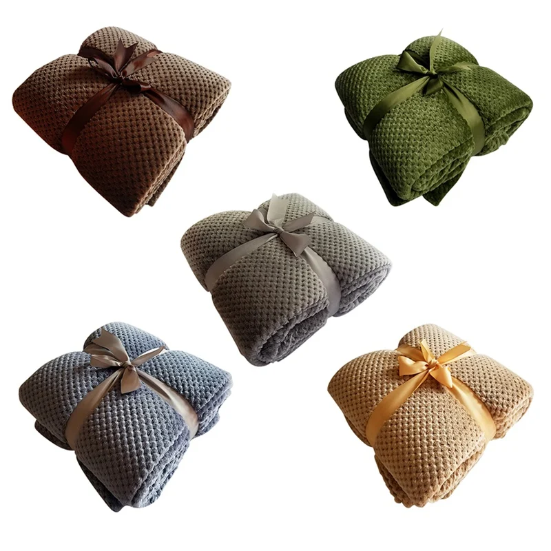 Коралловое бархатное одеяло для домашних животных однотонное сна собак складное