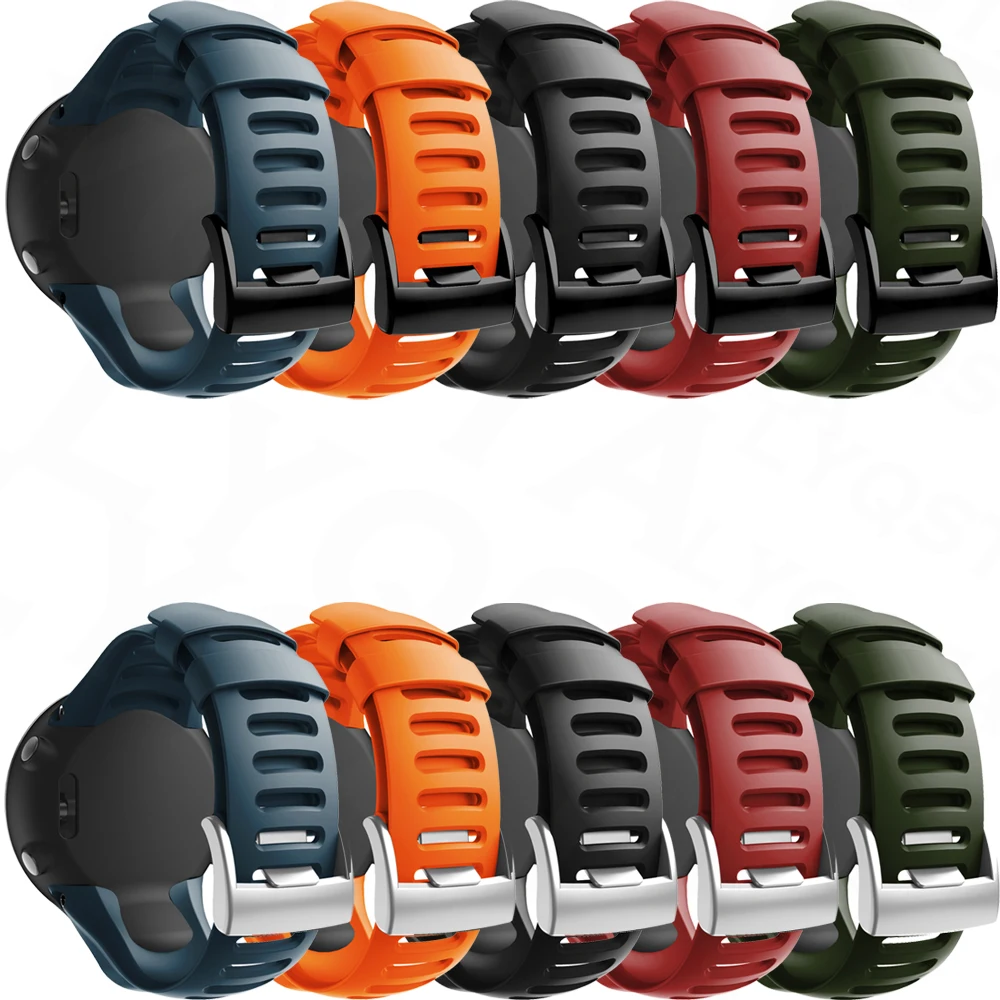 Ремешок силиконовый для SUUNTO Ambit1 Ambit2 2R 2S Suunto Ambit3 3p/3s/3R сменный Браслет наручных