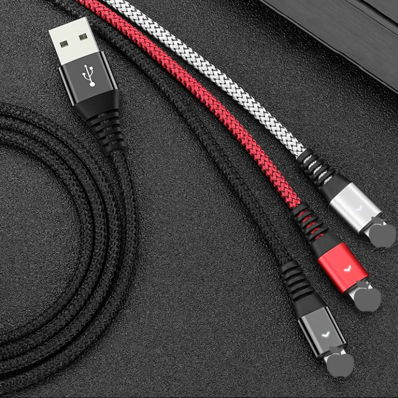 USB кабель Micro Type C для iPhone X Xr 9 8 7 6 зарядный зарядки Huawei Samsung s8 S9 Note Android кабели|Кабели
