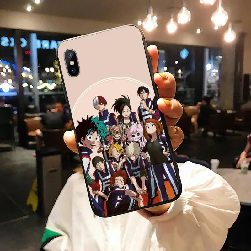 

My Hero Boku No Academia Deku Bakugou luxury Phone Case cover for iPhone 11 12 pro XS MAX 8 7 6 6S Plus X 5S SE 2020 XR