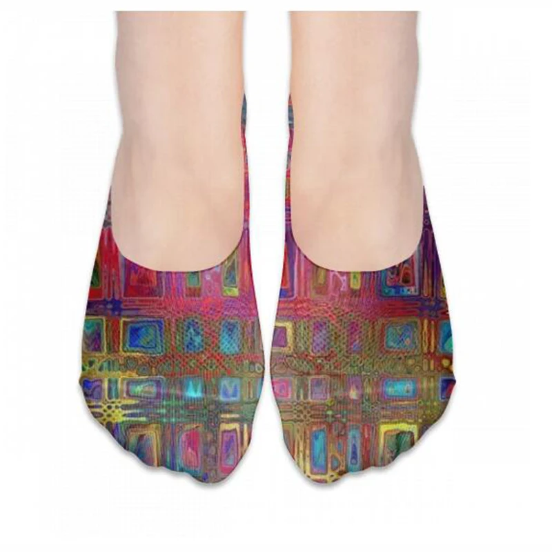 Женские короткие невидимки с принтом розовые яркие цвета удобные женские