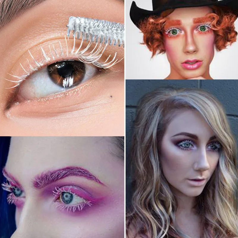 Тушь для ресниц из шелкового волокна натуральная длинная тушь не Цветущая