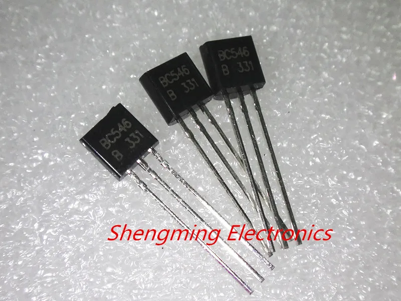 ТРАНЗИСТОР BC546B BC546 TO 92 NPN 65V 0.1A 100 шт.|npn transistor|transistor 100pcstransistor to-92 |