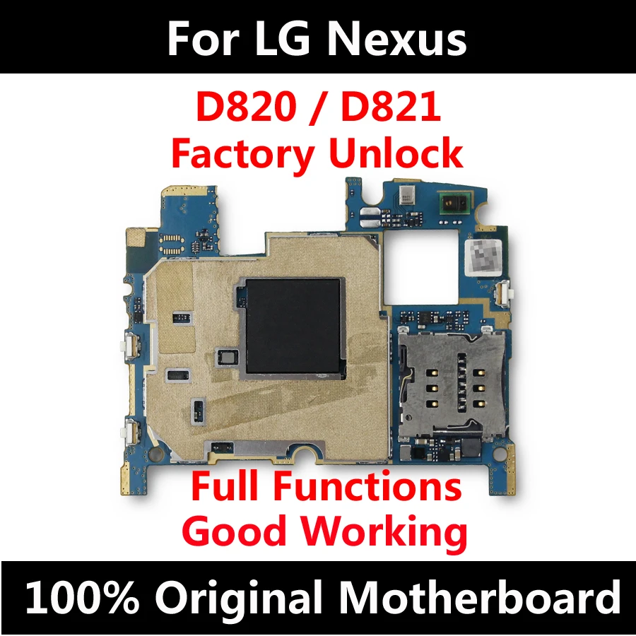 Для LG Google Nexus 5 D820 D821 Заводская разблокированная материнская плата оригинальная