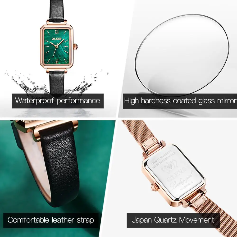 

OLEVS Top Brand Women Fashion Quartz Watch Top Brand Waterproof Luxury Women Watches Stainless Steel Strap Date Clock Lady