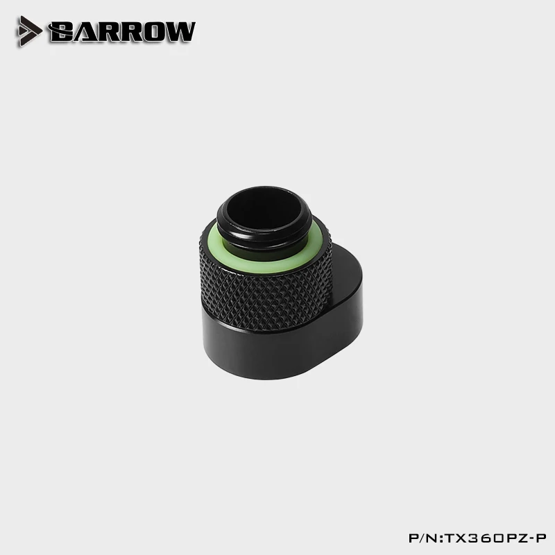 BARROW POM Material  G1/4 360 Rotary Offset Connector Suitable for Adjustment Connection Less Than 6mm Adapter Male to Famale