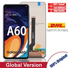 100% Оригинальный ЖК-дисплей для SAMSUNG Galaxy A60 SM-A606FDS сенсорный экран дигитайзер в сборе дисплей с заменой рамки
