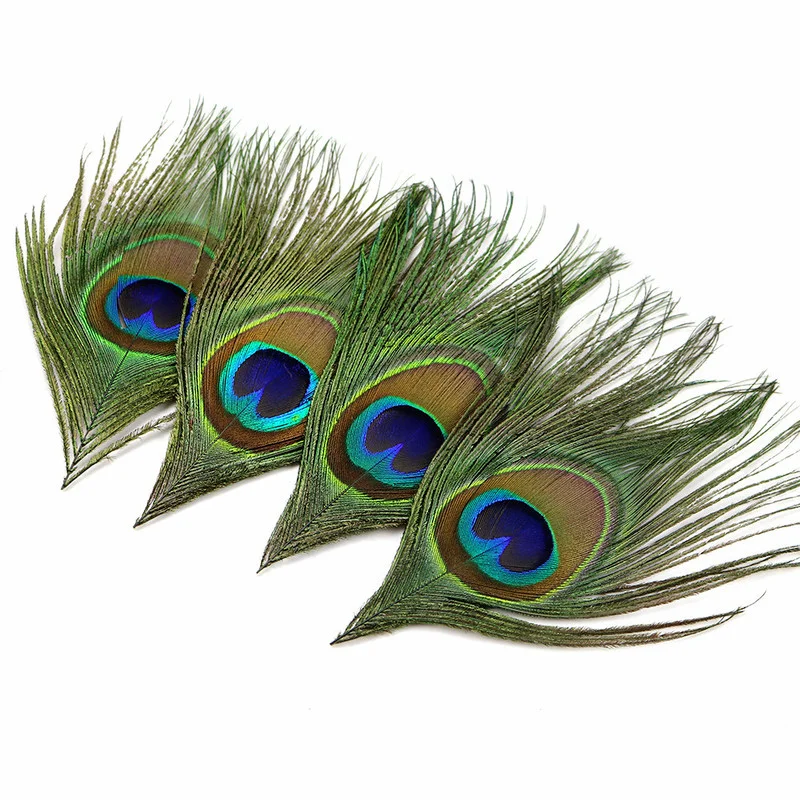 

10PCS/Lot Real Peacock Feather Eyes2-6CM Costumes Trimmed Necklace Earring Accessories Sewing Hat Wedding Decorative Diy Jewelry