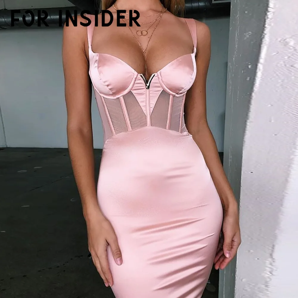 Сетчатое прозрачное облегающее атласное мини платье для женщин в стиле пэчворк