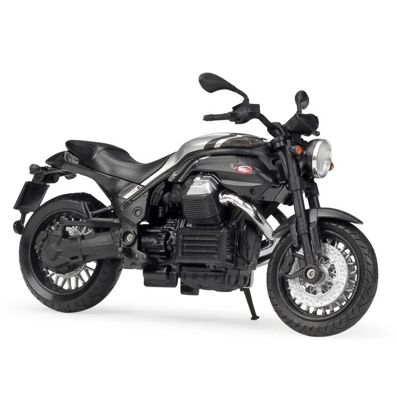 Welly 1:18 MOTO GUZZI GRISO 1200 8V Литая модель мотоцикла Рабочая короткопоглотитель игрушка для детей подарки коллекция игрушек