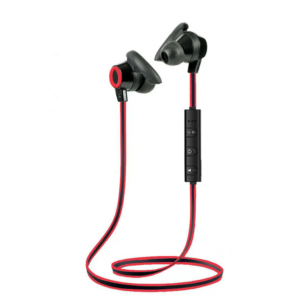 red FERSHA Bluetooth наушники Беспроводная Спортивная гарнитура водонепроницаемые наушники с микрофоном игра для iPhone/Xiaomi/huawei - Цвет: red