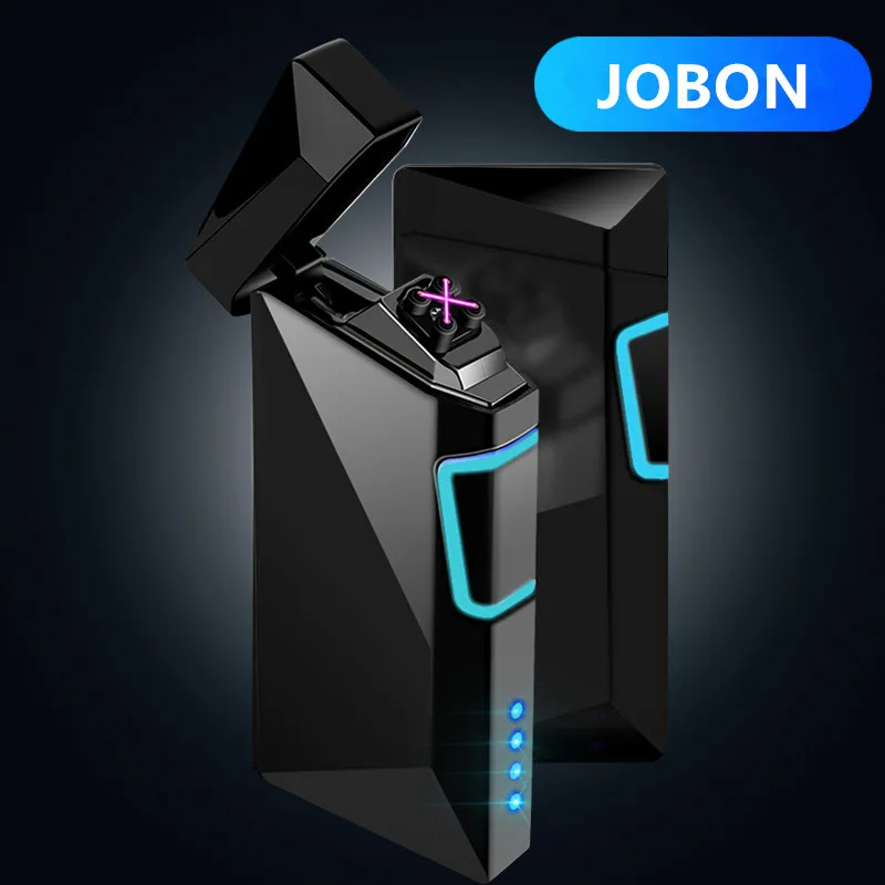 Металлическая беспламенная Зажигалка JOBON ветрозащитная зажигалка с двойной