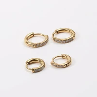 stainless steel hoop mini hoop earrings plated gold for womens 2021 trend designer boho earings fashion accessories jewelry