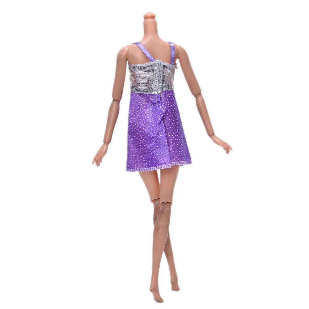 Куклы платья для кукол в горошек симпатичные подтяжки ткань детская игрушка