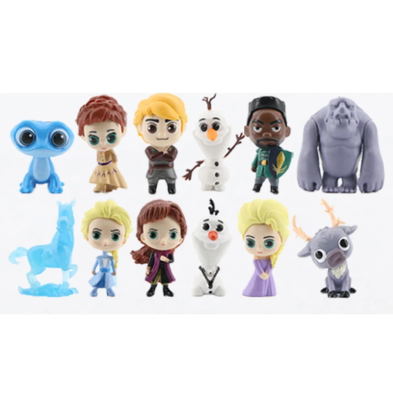 Фигурка из мультфильма disney Холодное сердце Q аниме-фигурка Анны Эльзы Кристофа