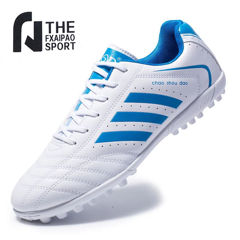 

Men's Soccer Shoes Teenager Breathable Soft Sports Shoes Kids Grass Training Shoes Antiskid Football Boots Size FG / TF Sneakers