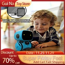 Newest Type Smart Robots Dance Voice Command 3 Languages Versions Touch Control Toys Interactive Robot Toy Gift for Children